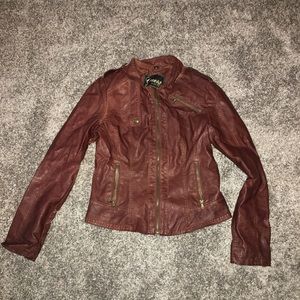 Guess Faux Leather Jacket